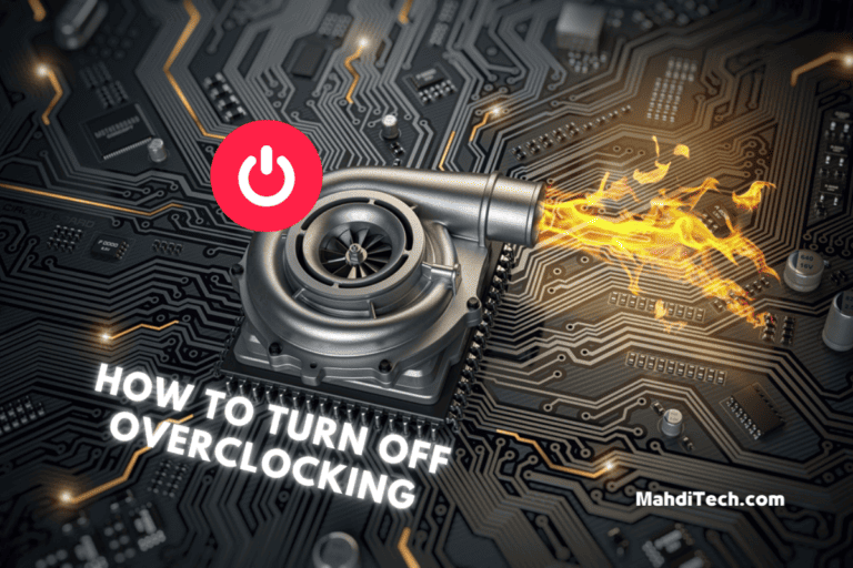 How to Turn Off Overclocking for Beginners